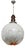 Murano Glass Pendant Lamp in the style of Mazzega, 1960s For Sale