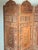 Early 20th Century Anglo-Indian Carved Teak Four-Panel Screen With Applied Brass Floral Decoration For Sale - Image 9 of 13