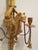 Neoclassical Italian Neoclassical Gold Gilt Wood Sconces With Tassels - a Pair For Sale - Image 3 of 13