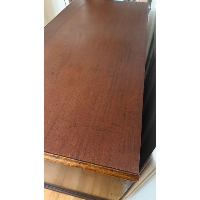 19th Century English Mahogany Chest of Drawers With Inlay For Sale - Image 11 of 14