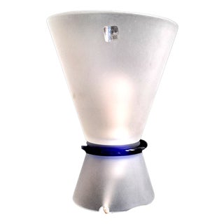 Murano Glass Table Lamp from Effetre Glassworks, 1980s For Sale