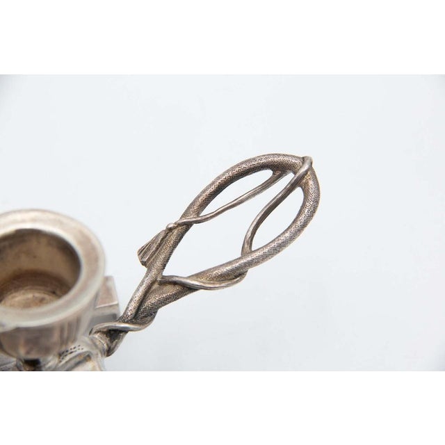 Silver Paddle with Horseshoe, Peg and Horse Saddle For Sale - Image 3 of 5
