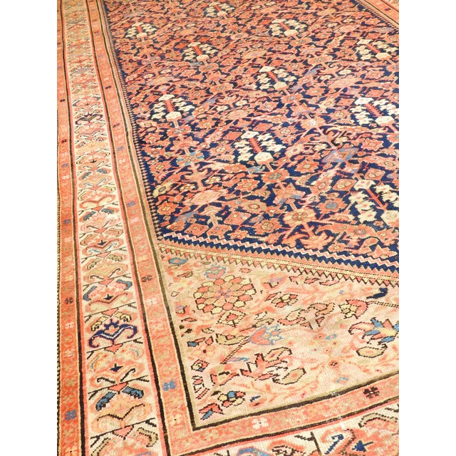 Antique Hand Knotted Persian Gallery/ Runner Rug by Nasser Luxury Rugs. For Sale - Image 4 of 15
