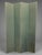 Monumental Chinoiserie Decorated Four-Panel Upholstered Floor Screen (2 Avail) For Sale In Providence - Image 6 of 8