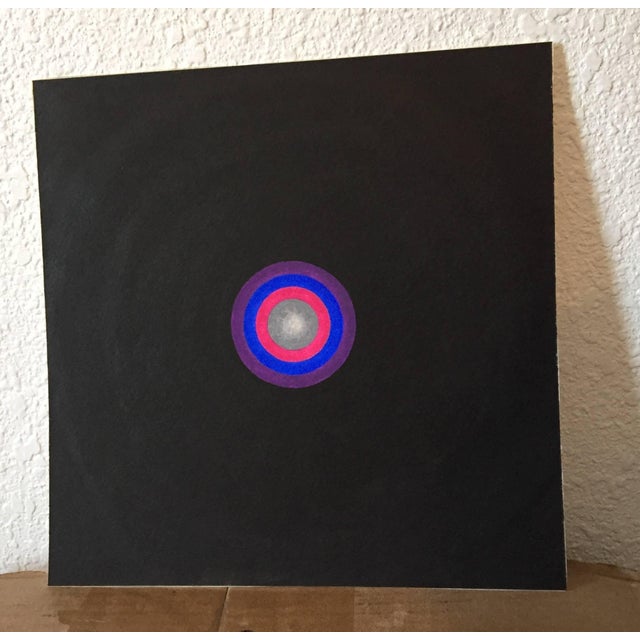 Abstract Jeet Aulakh, Ajapa Jaapa Abstract Geometric Modern Indian Painting For Sale - Image 3 of 6