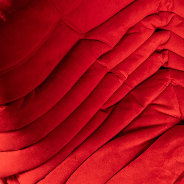 Red Togo Corner Sofa by Michel Ducaroy for Ligne Roset, France, 1973 For Sale - Image 16 of 18