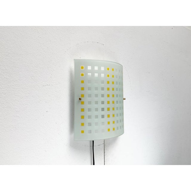 Vintage Postmodern Glass Wall Lamps from DIY Light, 1980s, Set of 2 For Sale - Image 12 of 18