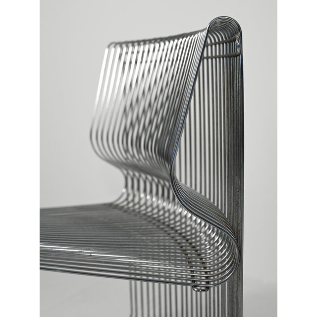 Silver Pantonova Armchairs by Verner Panton for Fritz Hansen, 1971, Set of 2 For Sale - Image 8 of 14
