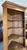 19th Century Rustic American Pine Corner Cupboard With Open Shaped Shelves Over Doors For Sale - Image 15 of 18