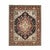 Traditional 2'6"x8 Inviting Oriental Navy Medallion Traditional Hand Knotted Wool Carpet Rug For Sale - Image 3 of 6
