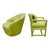 1970s A Pair of a Vintage Parsons Chair and Swivel Chair For Sale - Image 10 of 10