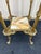 Mid 20th Century Art Nouveau Two-Tier Onyx and Brass Planter Stand For Sale - Image 10 of 12