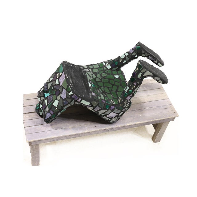 Wood Late 20th Century Leslie Hawk (American, B. 1953), Willy & Wanda For Sale - Image 7 of 8