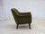 Norwegian Armchair in Green Furniture Fabric and Teak Wood, 1970s For Sale - Image 10 of 18