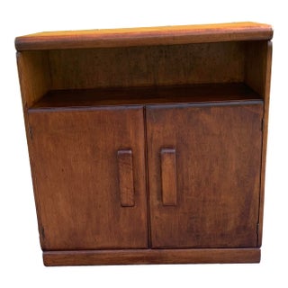 Early 20th Century Russel Wright for Conant Ball Maple Cabinet For Sale