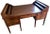 Late 19th Century Antique Mahogany Partners Desk For Sale - Image 4 of 6