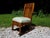 Brown Antique Arts & Crafts Art Nouveau Mission Solid Oak Rocker Rocking Chair For Sale - Image 8 of 17