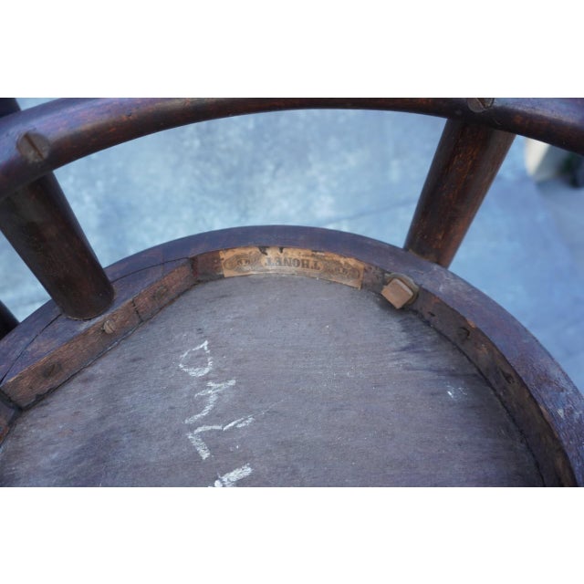 Pair of Thonet Bistro Chairs, Style No. 14, c.1860 For Sale - Image 9 of 9