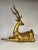 Mid 20th Century Gilt Metal Moroccan Deer Statue For Sale In Chicago - Image 6 of 6