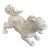 Vintage Blanc De Chin Foo Dog Statue For Sale