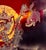 Wiji Hartono Kabul Flaming Dragon Batik Painting For Sale - Image 4 of 11