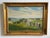 Gold Rasmus Christiansen, Danish Fjord Landscape with Grazing Cattle, Oil on Canvas, 1920s For Sale - Image 8 of 8