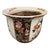 Vintage Chinoiserie Ceramic Peacock and Peony Fishbowl Jardinier Vase For Sale In West Palm - Image 6 of 12