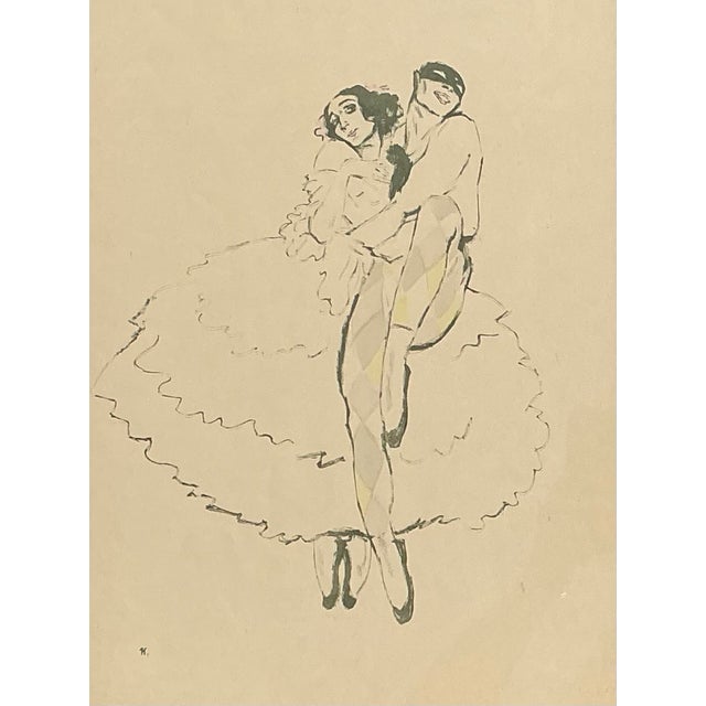 Mid-Century Modern Vintage MCM Ballet Ruese Prints - Set of 2 For Sale - Image 3 of 12