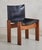 Mid-Century Modern Italian 'Monk' Chair in Black Leather by Afra & Tobia Scarpa, 1974 For Sale - Image 3 of 14