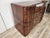 Art Deco Walnut Chest of Drawers with 4 Drawers and Brass Handles, 1940s For Sale - Image 3 of 18