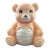 Vintage Pink Teddy Bear Cookie Jar, Ceramic, Made in Taiwan For Sale
