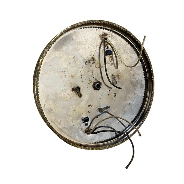 5” high 8.5” diameter This captivating fixture marries the intricate craftsmanship of yesteryear with brilliant light...