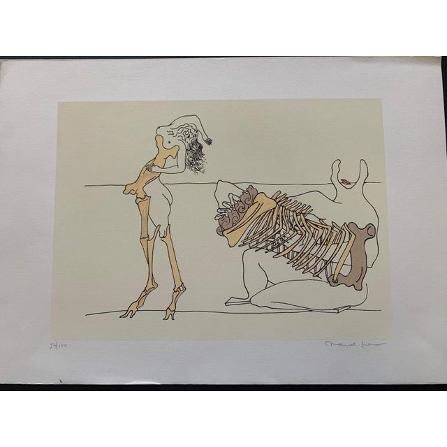 Marcel Jean, Surrealist Compositions, Lithographs, 1960, Set of 15 For Sale - Image 11 of 16