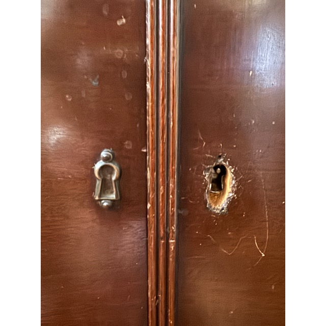 Antique 1920s Mirrored Buffet Cabinet Sideboard Credenza For Sale - Image 13 of 14