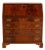 Early 20th Century George III Mahogany Slant Front Desk With Inlay and Fitted Interior For Sale