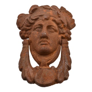 European Cast Iron Door Knocker 21st Century For Sale