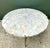 Metal Vintage Faux Stone Coffee Table For Sale - Image 7 of 12