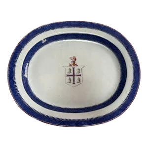 Chinese Export Armorial Charger, Early 19th Century