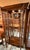 Wood 2 Rare Vintage Philip Reinisch Illuminated Curio Cabinet(s)- Solid Wood Excellent Condition For Sale - Image 7 of 9
