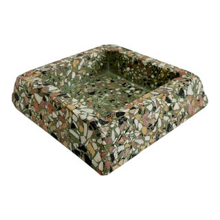 Terrazzo Ashtray Catchall 1970s For Sale