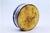Jewelry Box in Enameled Silver with Floral Motifs and Gilt Interior For Sale - Image 4 of 10