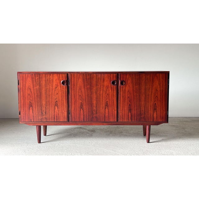 Rosewood Sideboard by Svend Langkilde, 1960s, in Flawless conditions. Designed 1960 to 1969 This piece is attributed to...