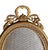 Antique French Oval Brass Picture Frame With Ornate Rococo Detail, Circa 1920 For Sale - Image 9 of 10