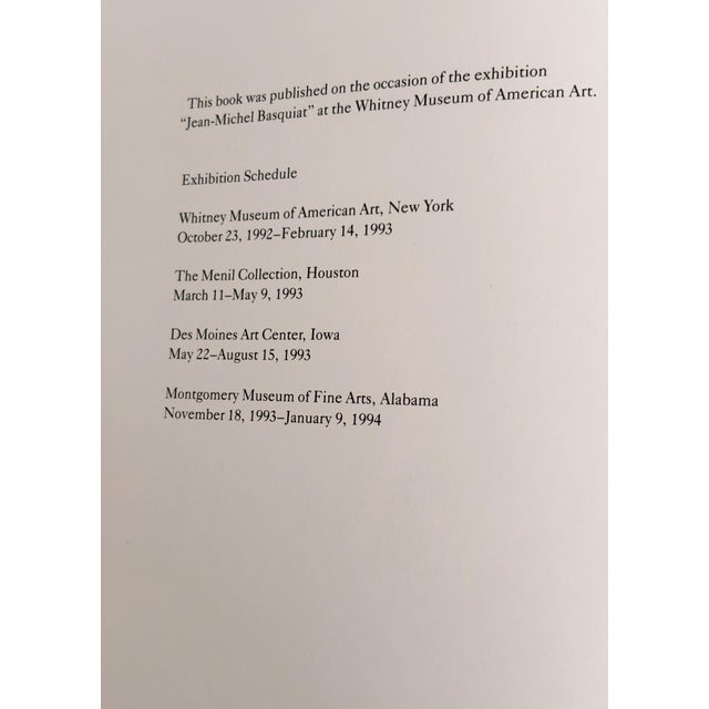 1990s Jean-Michel Basquiat by Richard Marshall: Whitney Museum of American Art/Abrams For Sale - Image 12 of 12