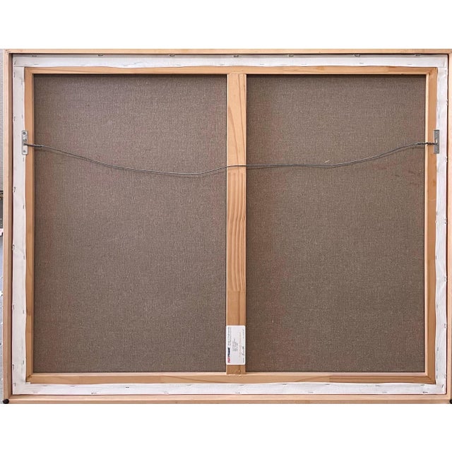 Beige Hedva Yardeni, Israeli Folk Art Oil Painting Pomegranates Naive Style Still Life Hedva Yardeni For Sale - Image 8 of 8