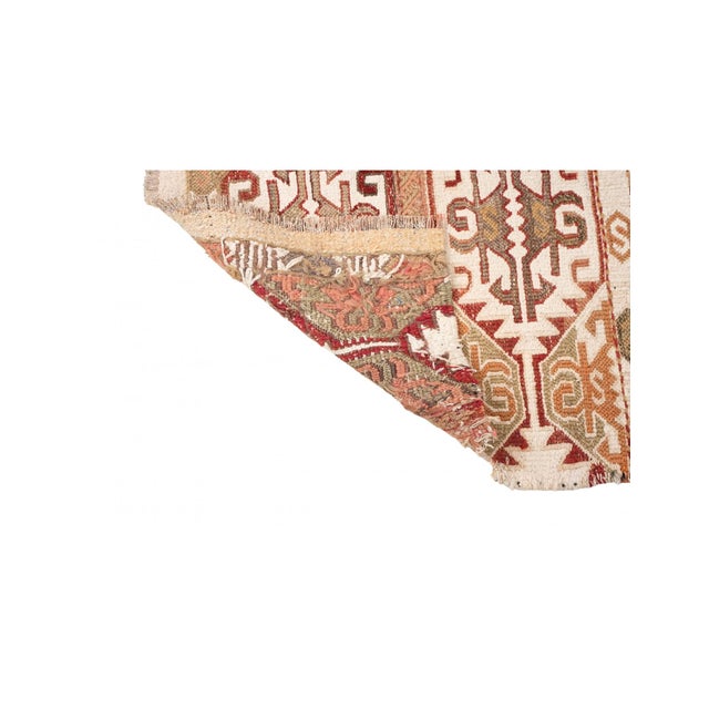 1960s Vintage Small Decorative Kilim Rug - 2`6″ X 4`5″ For Sale - Image 5 of 6
