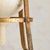 Mid 20th Century Vintage French Alabaster Vase + Gilt Metal Stand For Sale - Image 5 of 9