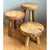 Vintage Wood Tripod Stools - Set of Three For Sale - Image 12 of 12