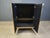 Black Lacquer and Marble Bar in the style of Maison Jansen, 1970s For Sale - Image 4 of 11