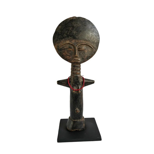 Early 20th Century Ashanti Ghana Fertility Doll For Sale - Image 9 of 9